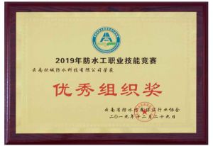 2019年反射光辉工职技能竞赛优秀组织奖